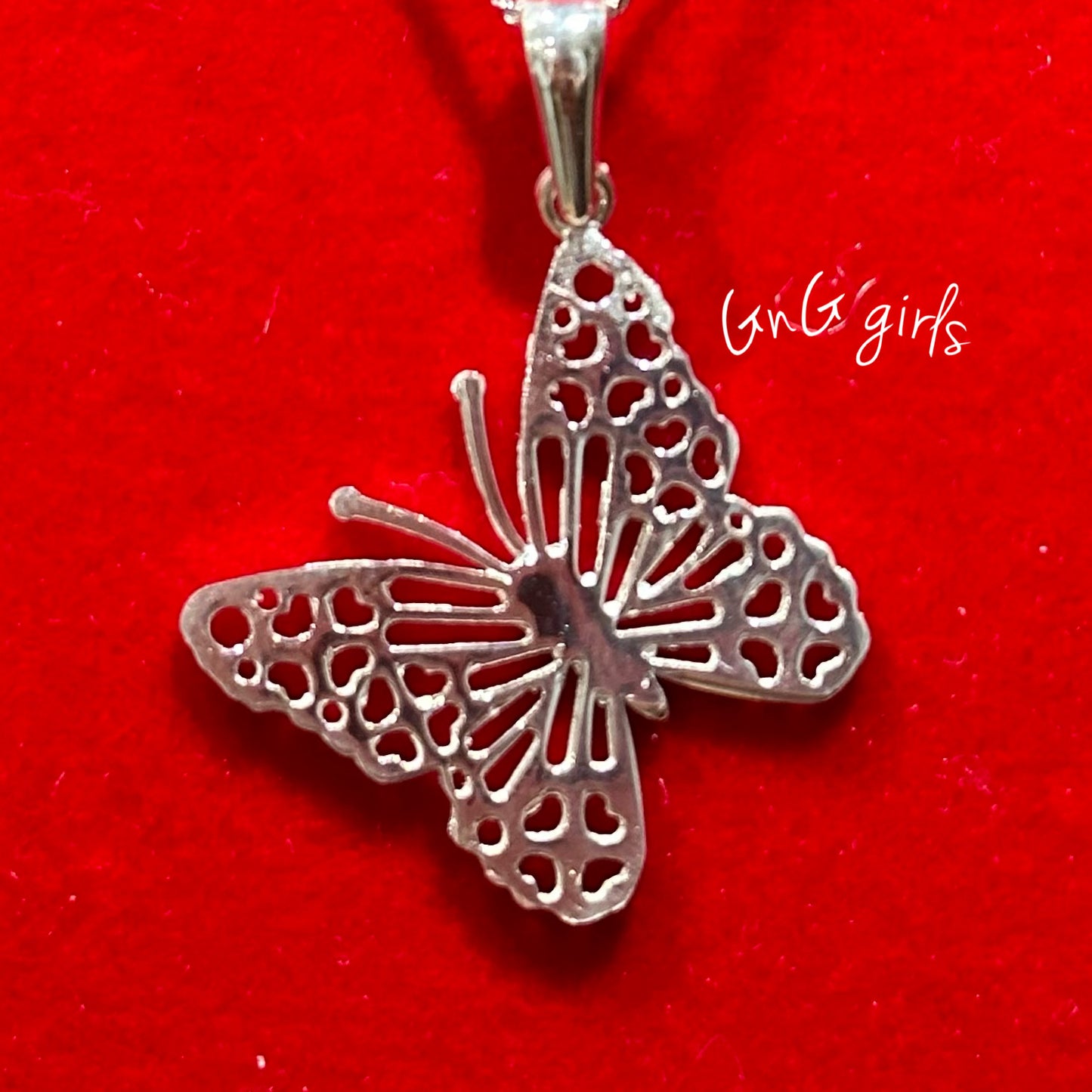 Sterling Silver Butterfly Necklace