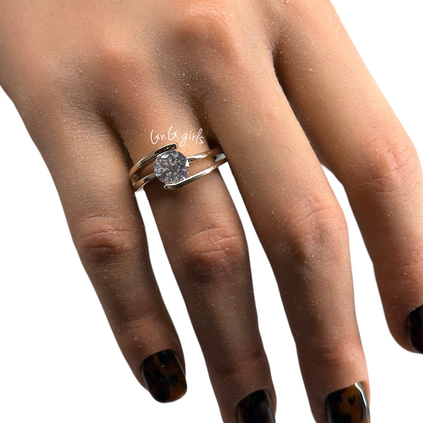 Solitaire Ring Size J