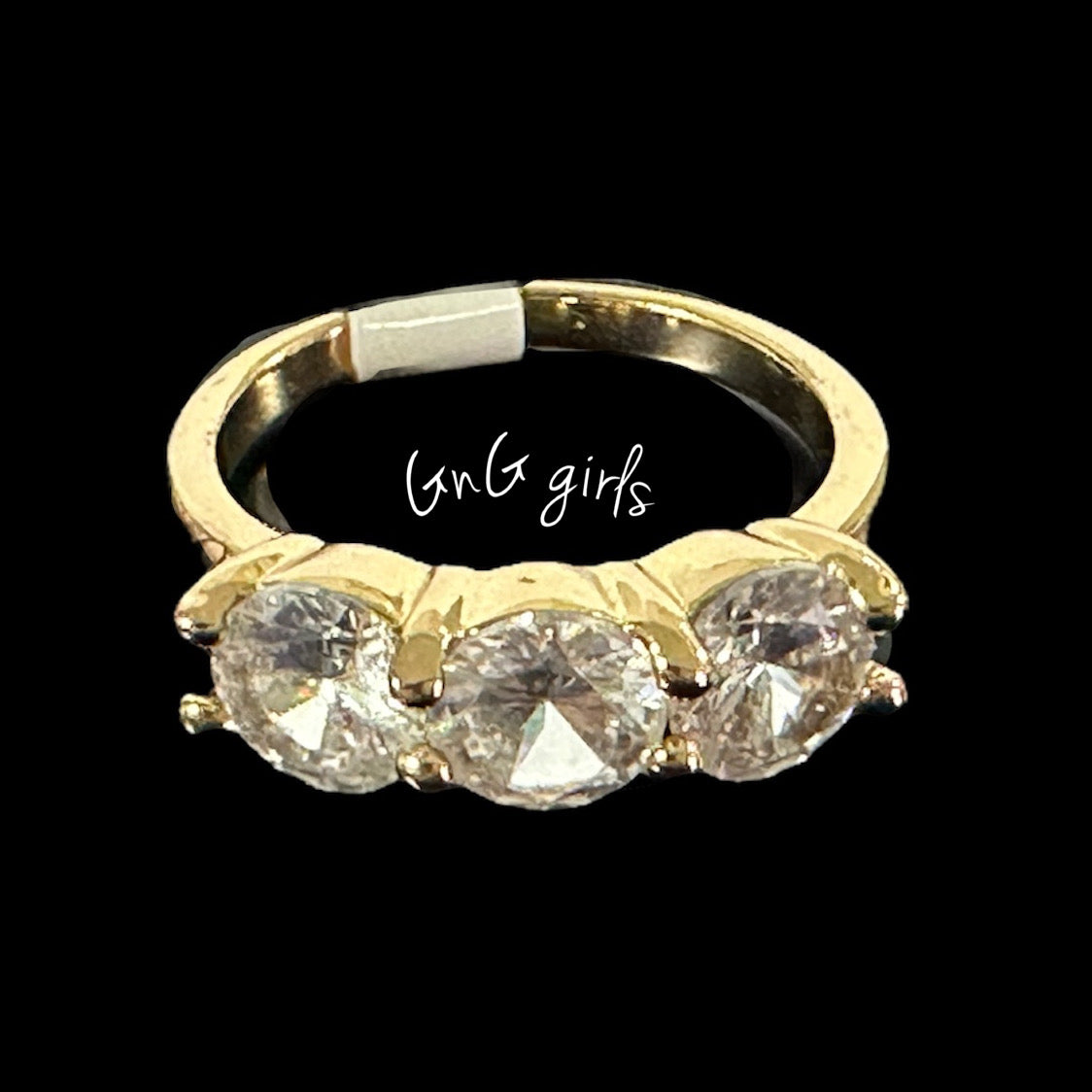 Trio Ring Size N