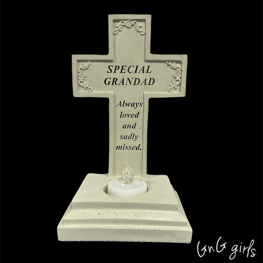 Memorial Plaque Cross Special Grandad