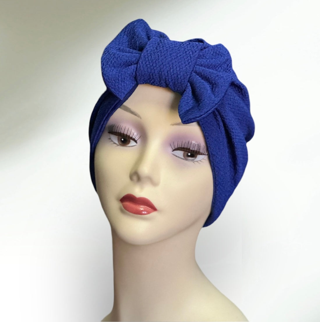 BB Bow Crinkle Turban