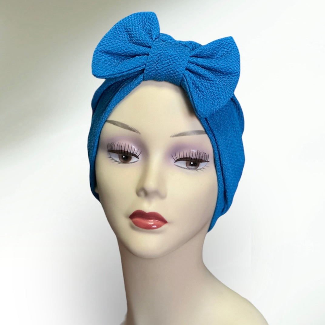 BB Bow Crinkle Turban