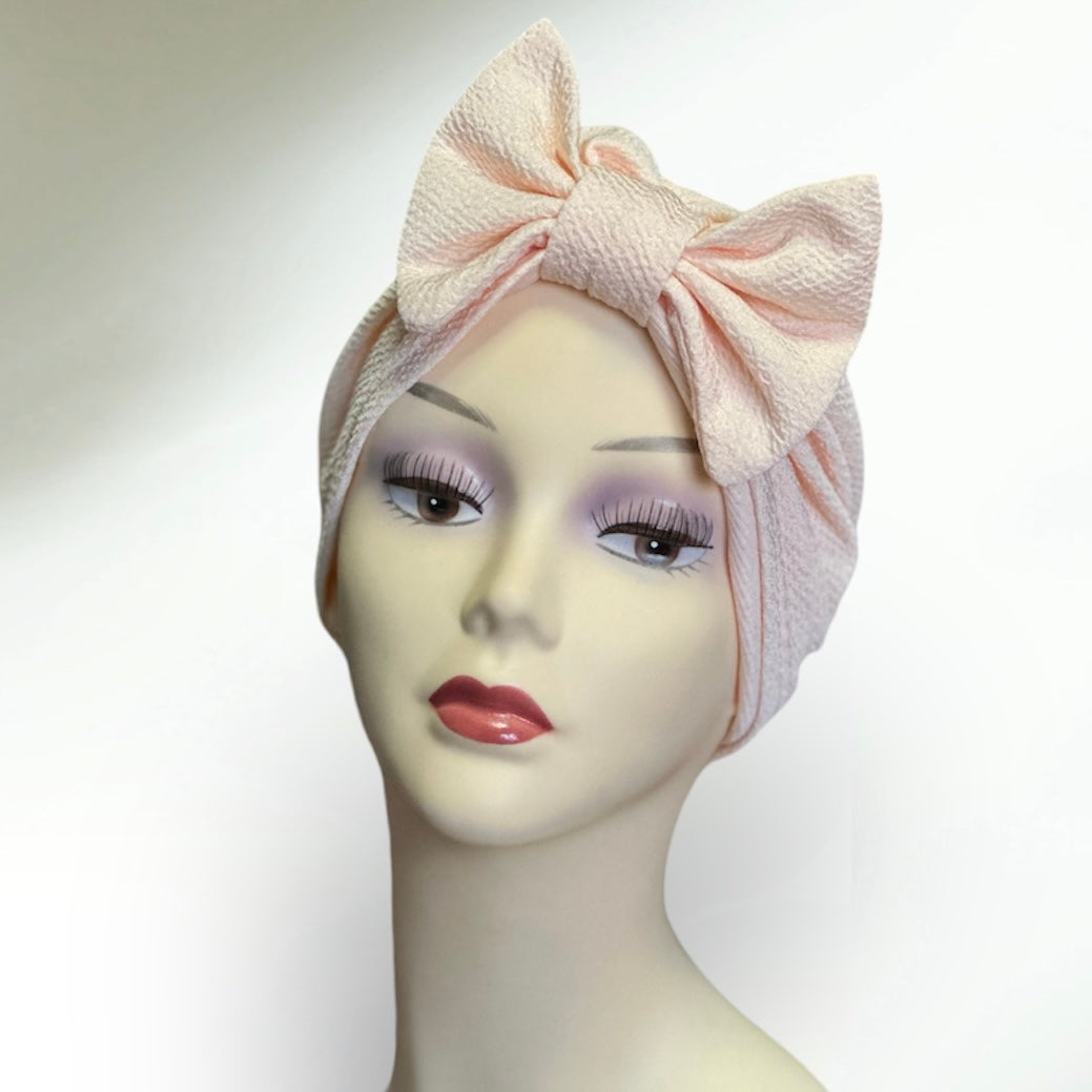 BB Bow Crinkle Turban