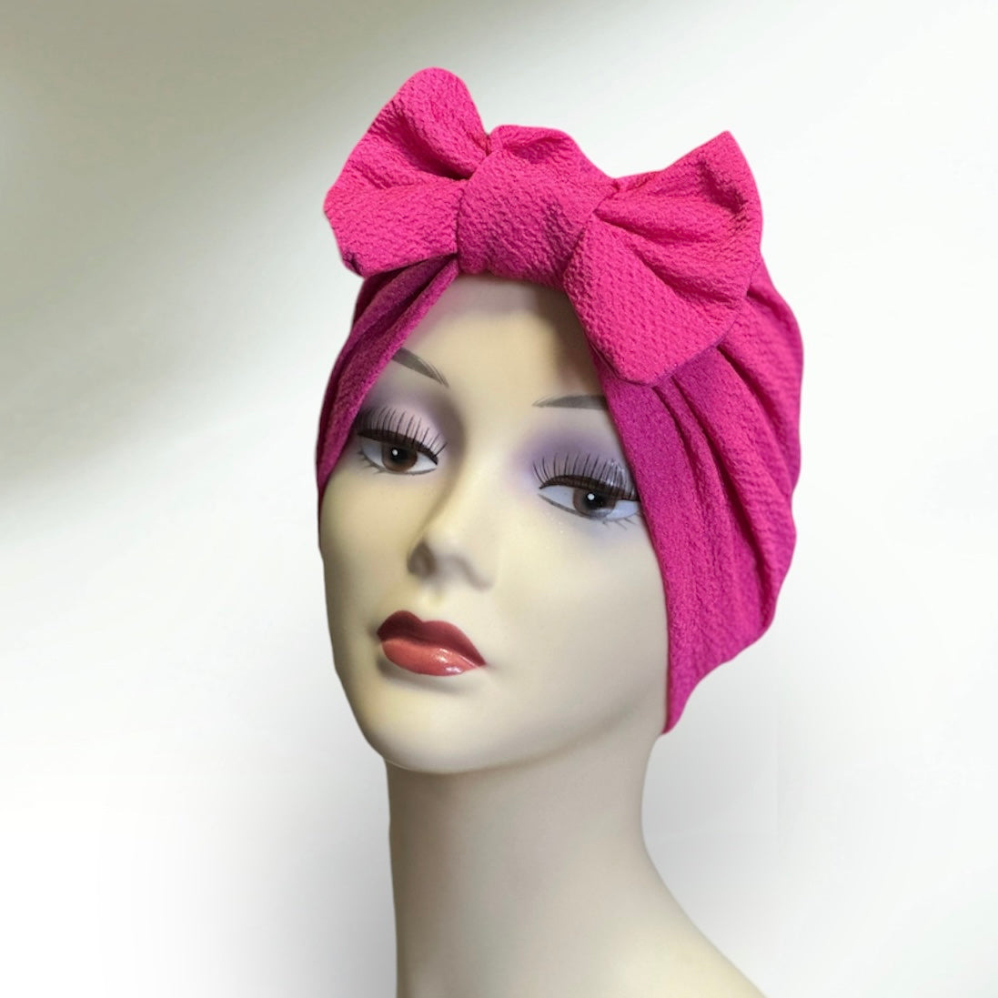 BB Bow Crinkle Turban