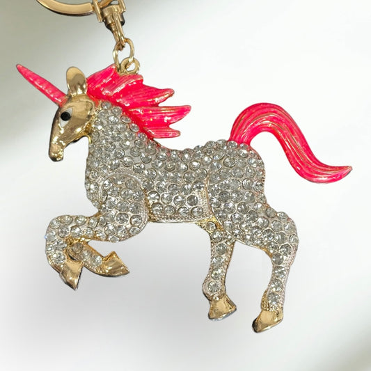 Charm Keyring Unicorn