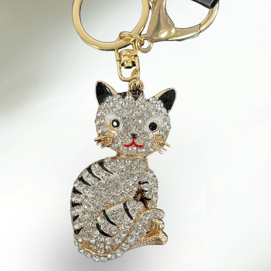 Charm Keyring Cat