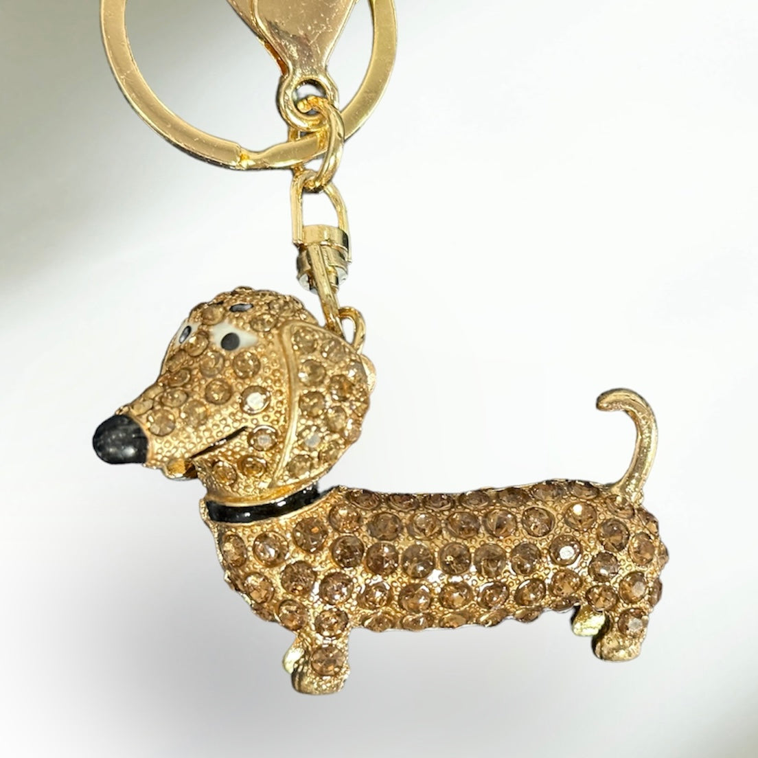 Charm Keyring Sausage Dog Dachshund