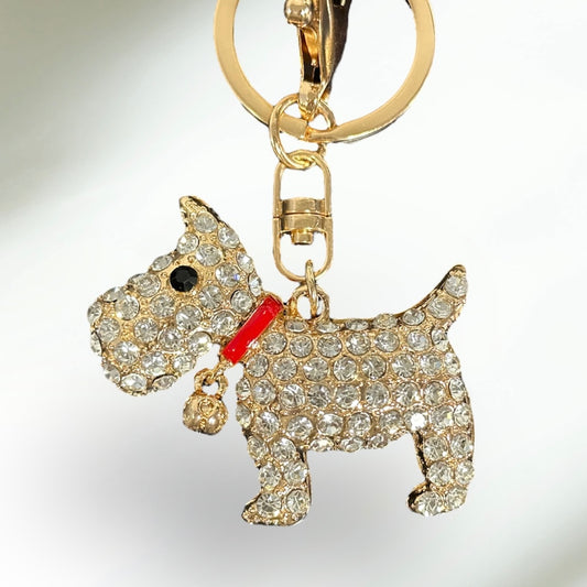 Charm Keyring Bradley Dog