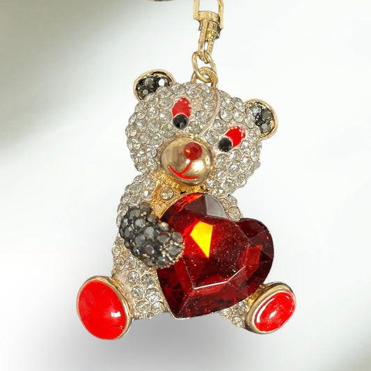 Charm Keyring Teddy Bear