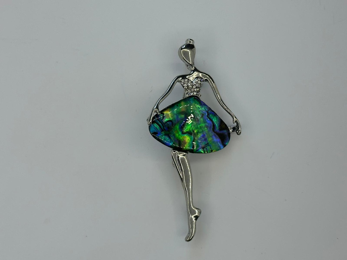 Ballerina  - Abalone Brooch