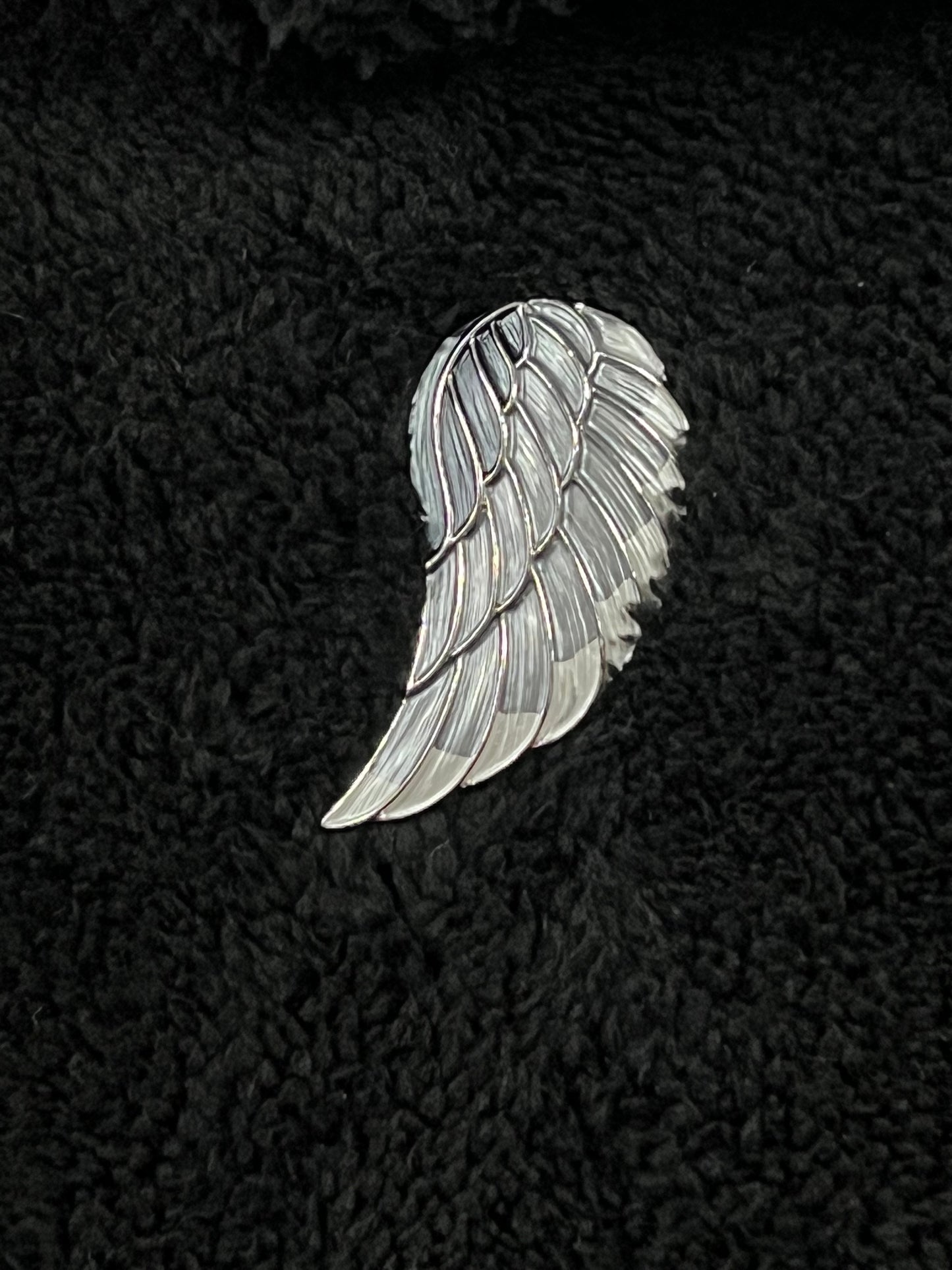 Magnetic Angel Wing Brooch